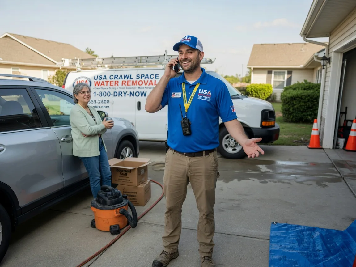 Crawl Space Water Removal Cramerton, NC FAQs